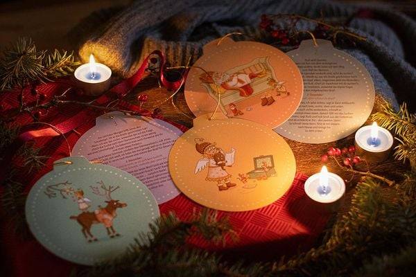 Das kleine Weihnachtsengelchen und der verborgene Sternenschatz