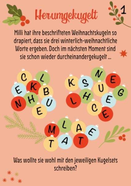 Rätseladventskalender to go 5