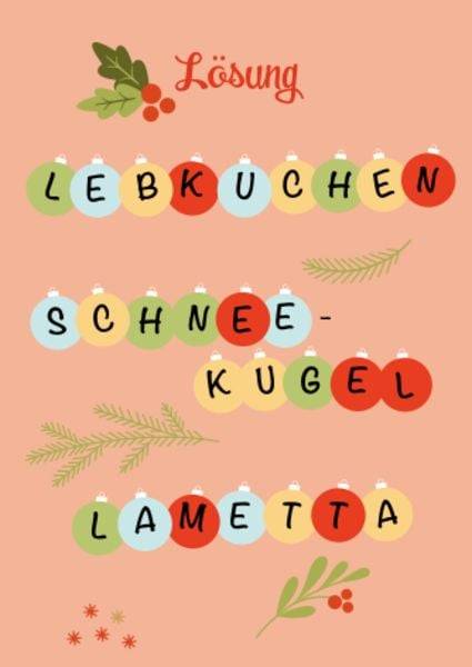 Rätseladventskalender to go 5