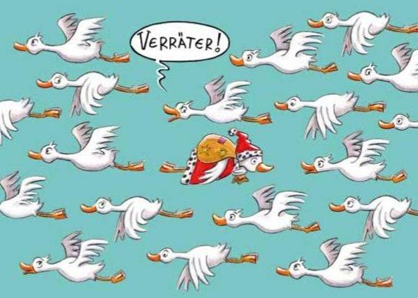 Eine GANS fröhliche Weihnachtszeit