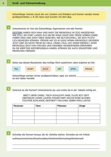 Sicher ins Gymnasium Rechtschreibung 4. Klasse