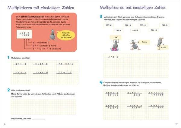 Fit für Mathe 4. Klasse. Lernen und verstehen
