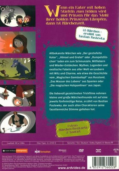 Sagenhaft: Märchen aus aller Welt - Ep. 1-65 [2 DVDs]