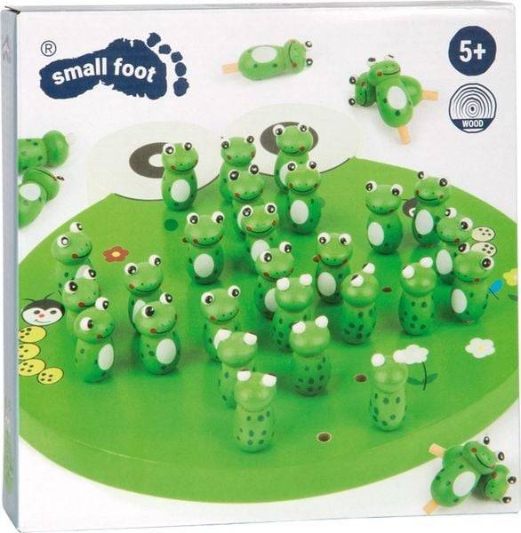 Small foot 1876 - Solitär Frosch, Holz