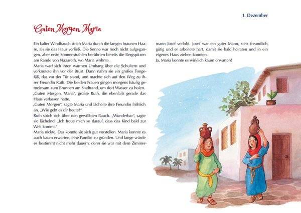 Die Weihnachtsgeschichte. Ein Folien-Adventskalender zum Vorlesen und Gestalten eines Fensterbildes