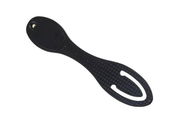Flexilight Black Dots (schwarz) | 2 in 1 Leselampe & Lesezeichen | LED Leselicht | Geschenk für Leser, Buchliebhaber | Deutsche Ausgabe