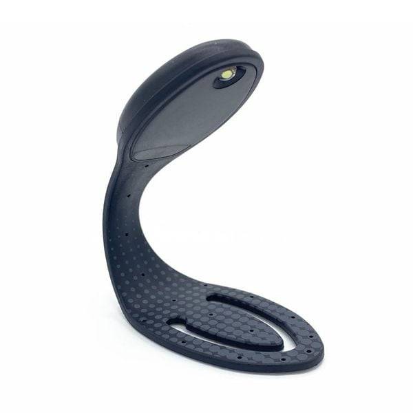 Flexilight Black Dots (schwarz) | 2 in 1 Leselampe & Lesezeichen | LED Leselicht | Geschenk für Leser, Buchliebhaber | Deutsche Ausgabe