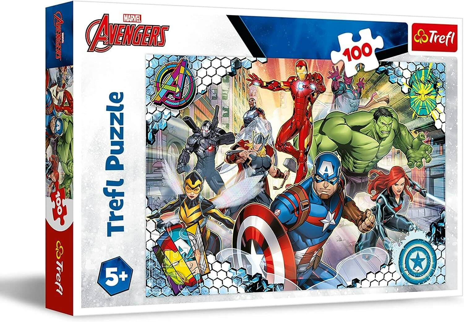 TREFL Puzzle Famous Avengers 100 Teile