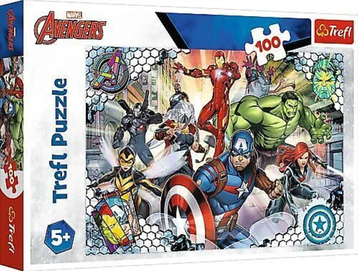 TREFL Puzzle Famous Avengers 100 Teile