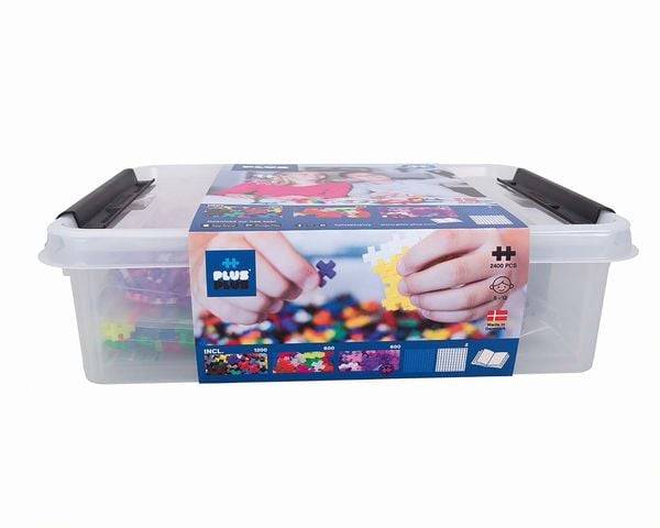 Plus-Plus - 2400 Kreativ Bausteine BOX