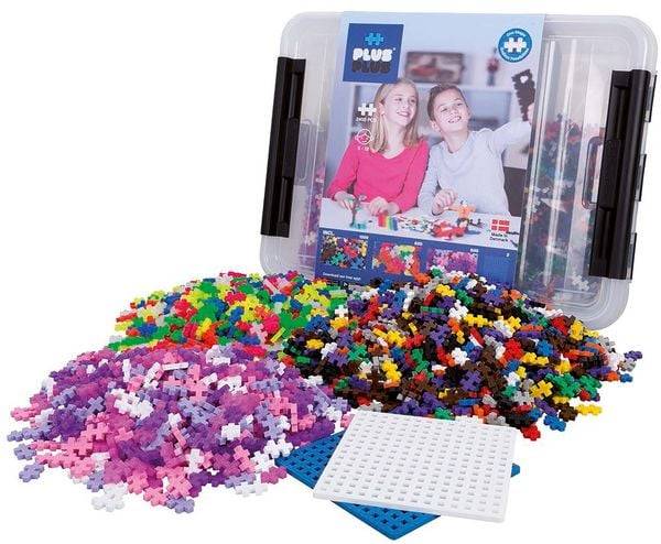 Plus-Plus - 2400 Kreativ Bausteine BOX