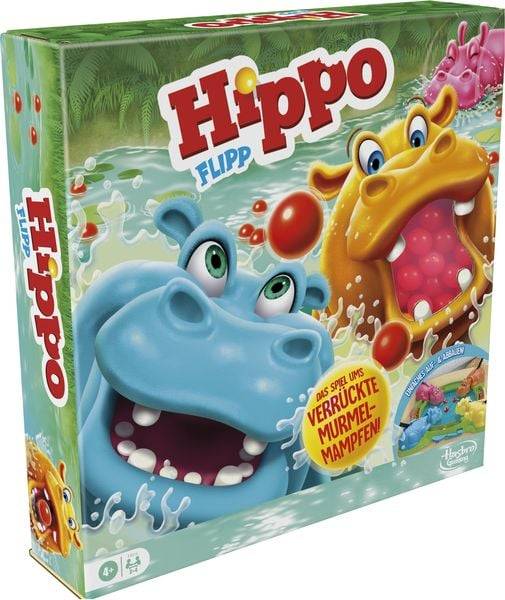 Hasbro - Hippo Flipp - Das Spiel ums verrückte Murmelmampfen, Refresh