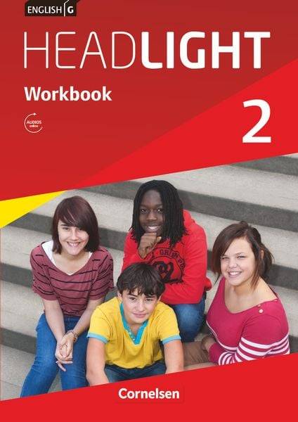 English G Headlight 2: 6. Schuljahr. Workbook mit Audios online