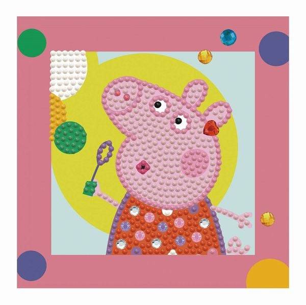 Diamond Dotz - Diamond Painting Peppa Pig Seifenblasen