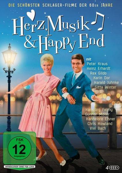 Herz, Musik & Happy End - Die schönsten Schlager-Filme der 60er Jahre [4 DVDs]