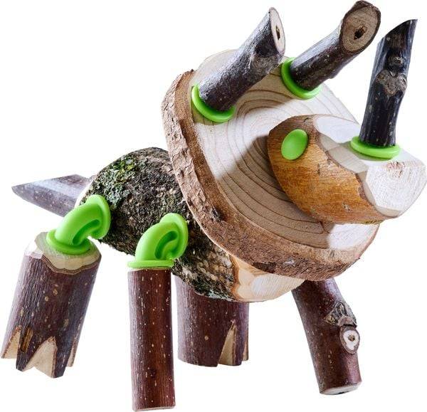 HABA - Terra Kids Connectors - Konstruktions-Set Dinosaurier