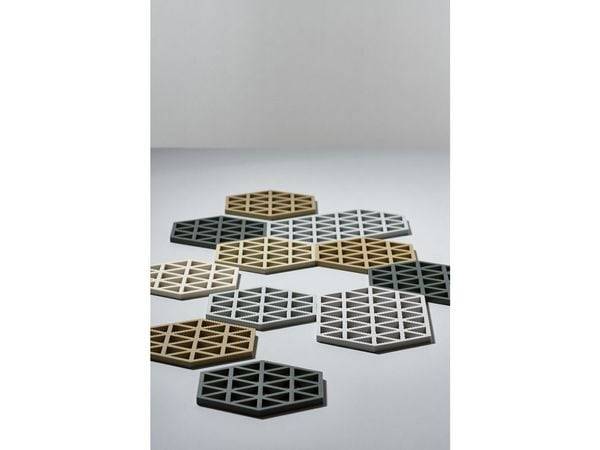 Untersetzer Cool Grey Triangle L24