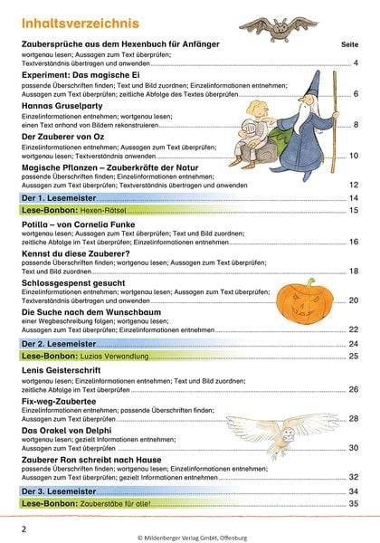 Das Übungsheft Lesen 3