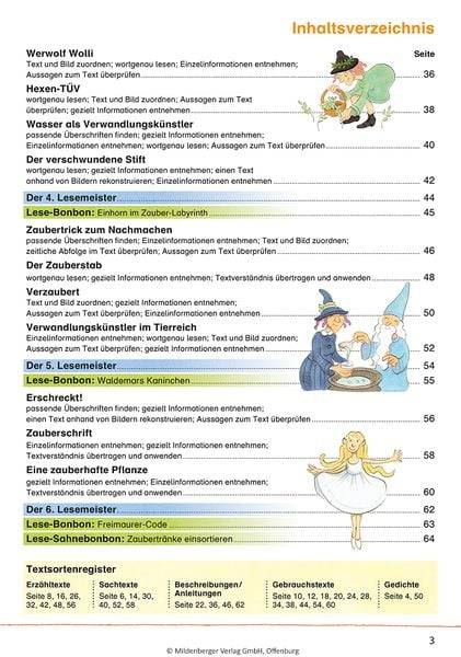 Das Übungsheft Lesen 3