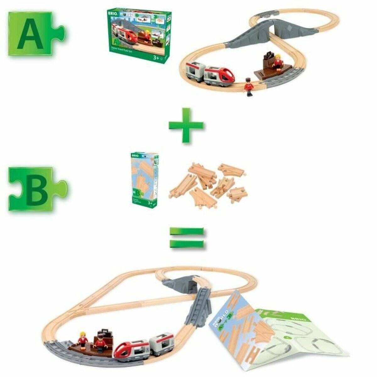 BRIO World Schienen Starter Sortiment B, Bahn