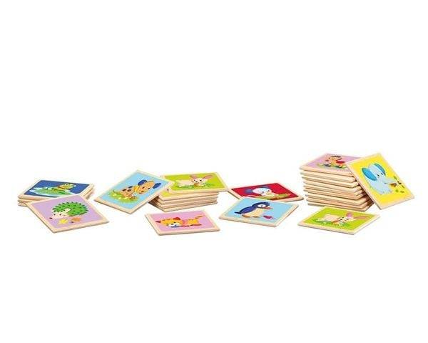Schmidt Spiele - Selecta - Memo Tiere, 24 Teile
