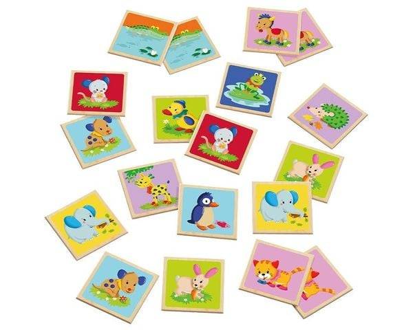 Schmidt Spiele - Selecta - Memo Tiere, 24 Teile