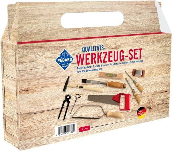PEBARO Werkzeugset im Tragegriff-Karton