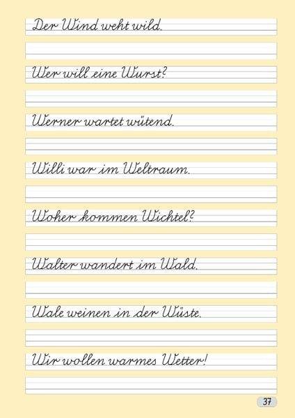 Schreibschrift (LA) - Das Selbstlernheft