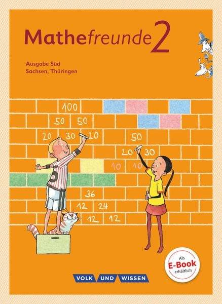 Mathefreunde 2. Schuljahr - Süd - Schülerbuch mit Kartonbeilagen