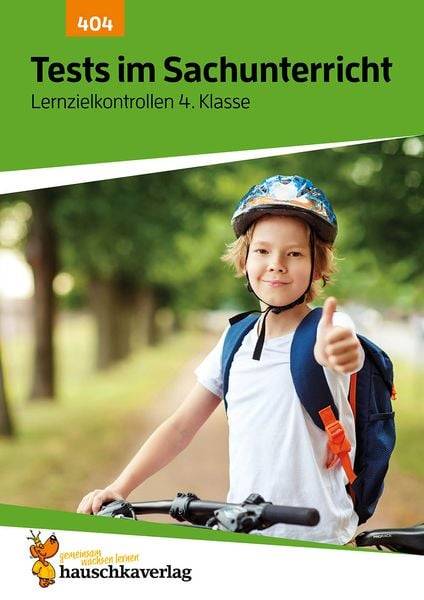 Übungsheft mit Tests im Sachunterricht 4. Klasse