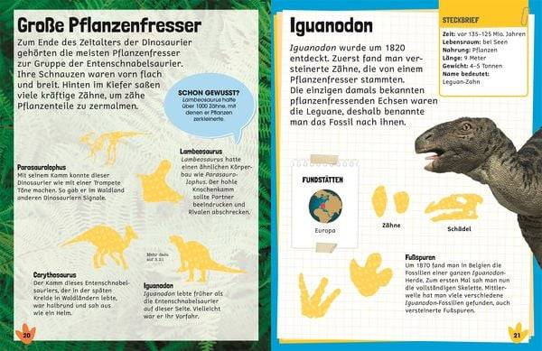 Sticker-Lexikon. Dinosaurier