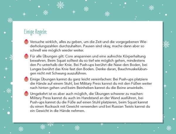 Lasst uns fit und munter sein