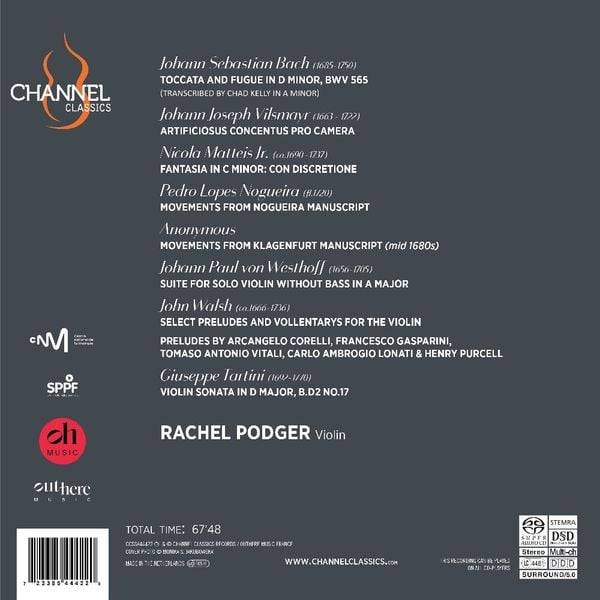 Bach, V: Tutta sola - Werke für Violine solo