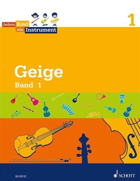 Geige Band 1 - Jedem Kind ein Instrument