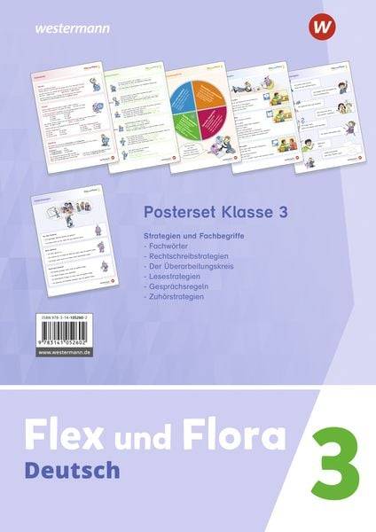 Flex und Flora - Ausgabe 2021 - Posterset Klasse 3