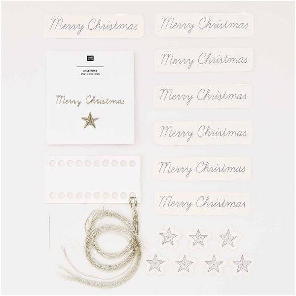 Stick and Stitch Packung Merry Christmas