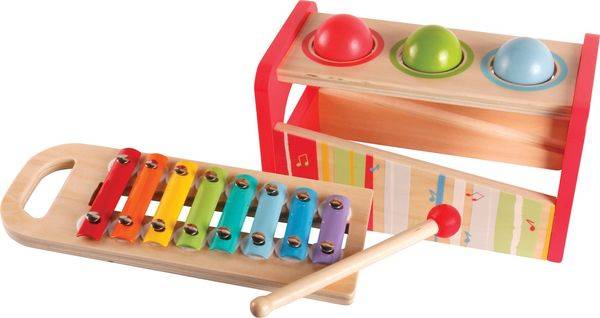 SpielMaus Holz Musik- und Hammerspiel