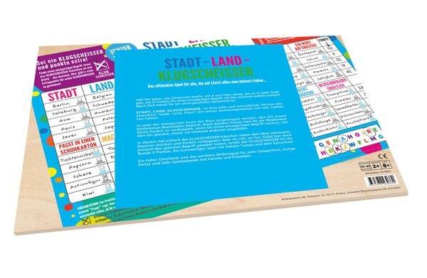 Spielblock Stadt-Land-Klugscheisser - Junior Edition
