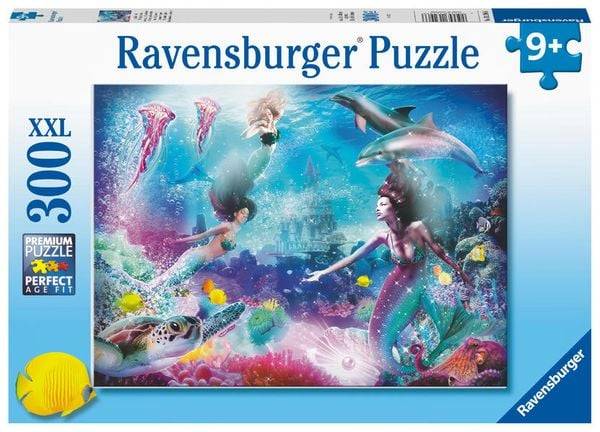 Puzzle Ravensburger Im Reich der Meerjungfrauen 300 Teile XXL