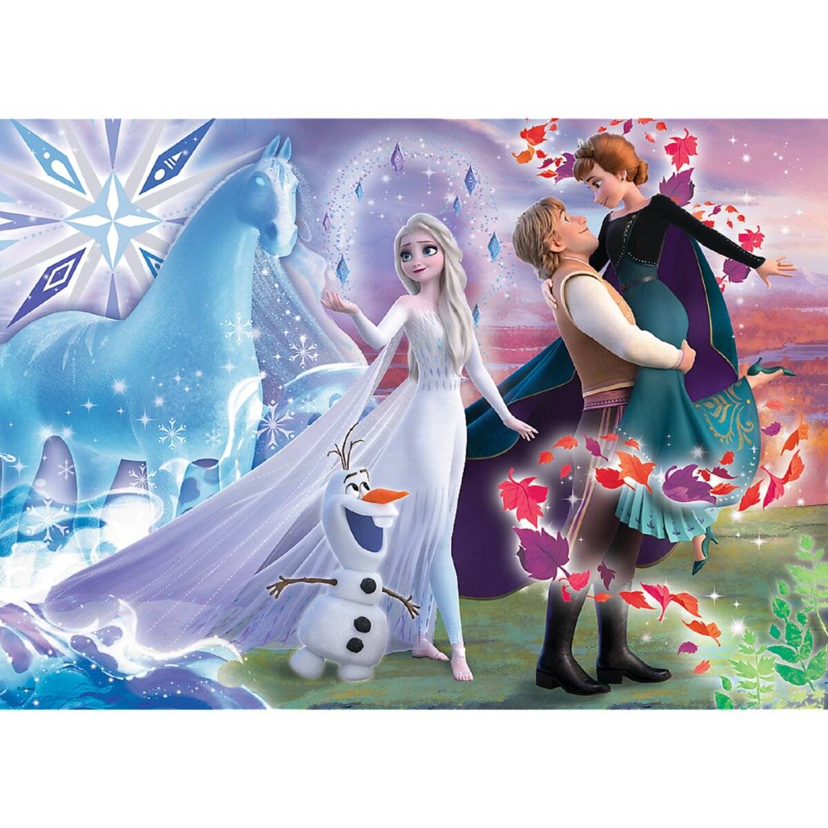Frozen Magic Sister's World Puzzle 200 Teile Für kreative Disney Momente