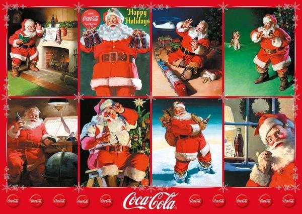Schmidt Spiele - Coca Cola - Santa Claus, 1000 Teile