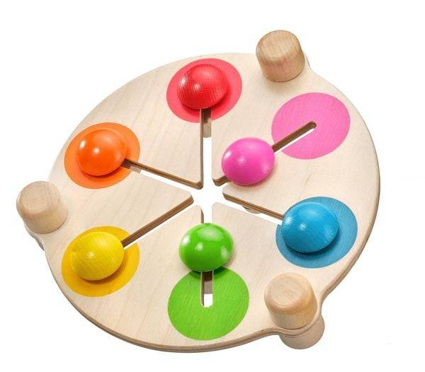 Schmidt Spiele - Selecta - Coloformi, Schiebespaß mit Farben und Formen, 19,5 cm