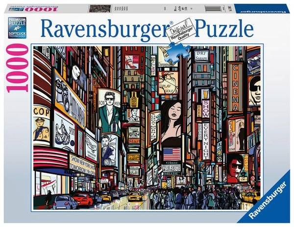 Puzzle Ravensburger Buntes New York 1000 Teile