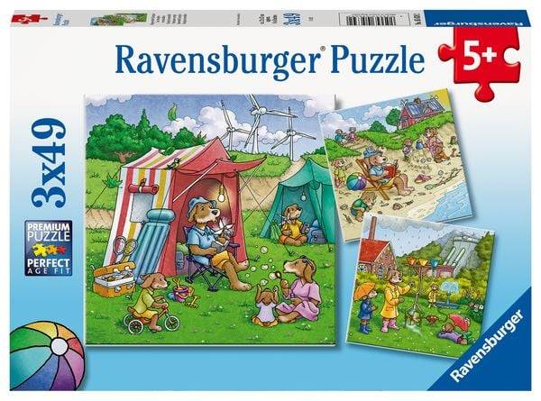 Puzzle Ravensburger Regenerative Energien 3 X 49 Teile