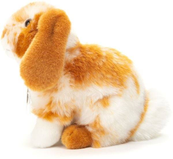 Teddy-Hermann - Hase sitzend hellbraun/weiß gescheckt 20 cm
