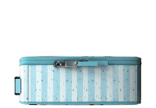 Eurographics 9100-5818 - Lunchbox, Brotdose mit Puzzle 100-Teile, Motiv: Lucia Heffernan, Dinner Time, Kids Collection