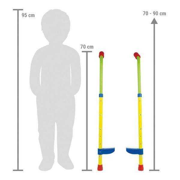 Small foot 10866 - Kinderstelzen, verstellbare Stelzen