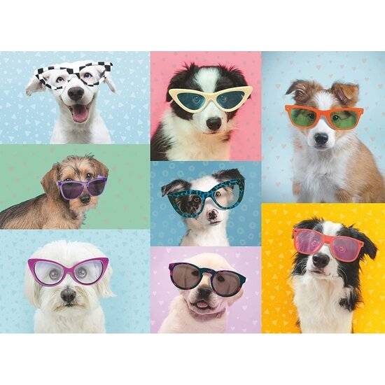 RAVENSBURGER Puzzle Lustige Hunde XXL 150 Teile