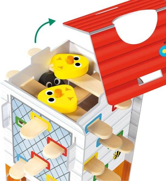 Goula 53170 - Happy Chickens, Fröhliche Küken, Geschicklichkeitsspiel