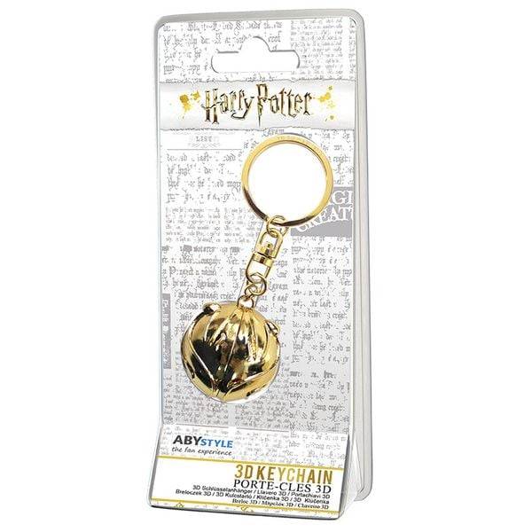 ABYstyle - Harry Potter - Goldener Snatch 3D-Schlüsselanhänger